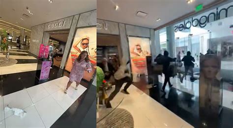 gucci looted|Gucci century city robbery.